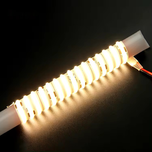 10w cob <span class=keywords><strong>led</strong></span> רצועת אור 80Ra 90Ra dc 5v 12v <span class=keywords><strong>24v</strong></span> עם שכבה כפולה ac 110v 220v לבן אדום ירוק ענבר סגול ורוד קרח כחול מנורה