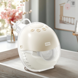 Tragbare elektrische Milch pumpe 150ml Kapazität Soft Wearable Liquid Level Monitoring Starke Absaugung Custom OEM - Product Image 1