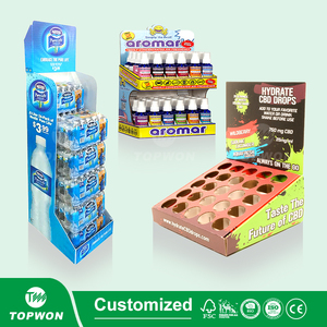 Caja de cartón personalizada para supermercado, expositor de tazas de papel - Product Image 4