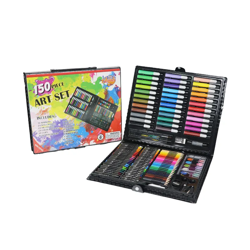Durable in use 150 piece drawing art set for children