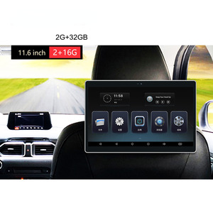 Android 2+32G Car Android Touch Screen TV 11.6inch TF <strong>USB</strong> HD IN <strong>Output</strong> Back Seat Headrest Monitor Entertainment System - Product Image 1