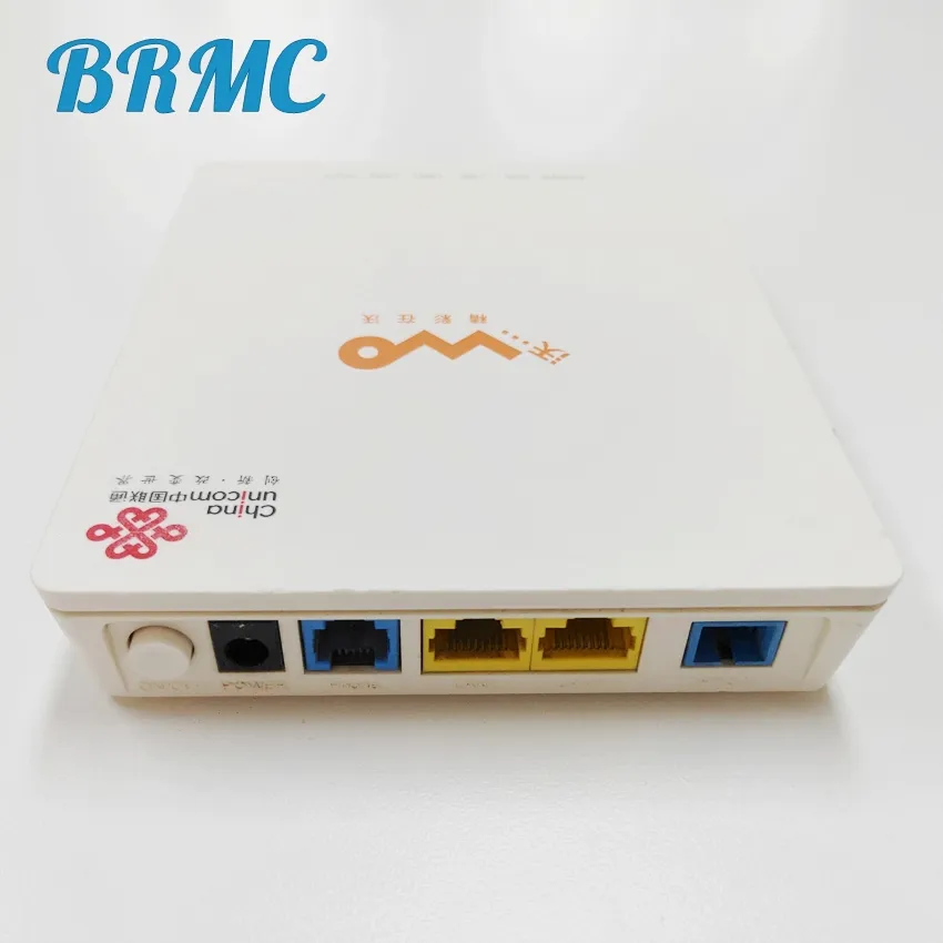 HG8321R شبكة ألياف بصرية GPON EPON XPON 1GE + 1FE + 1Tel ONT مع الإصدار الإنجليزي 8321R Gepon Onu