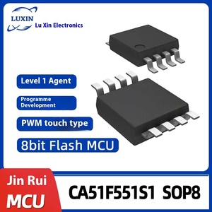 Jinrui CA51F551S1 SOP8 Einzelchip-Mikro controller PWM-Touch-Chip-MCU-Entwicklungs programmierung Blinkender Service FPGA-Produkt