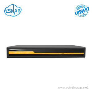 Sistema di registrazione vocale digitale internet a 4 porte con HDD da 1TB, rete personalizzata autonoma 9104H registratore vocale per chiamate telefoniche OEM