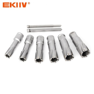 EKIIV 35mm Cutting Depth High Quality High Speed Steel Material HSS Annular Cutter Broach Cutter with <strong>Weldon</strong> Shank - Product Image 3