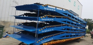 Almacén de 8 toneladas y 10 toneladas, puente de acoplamiento móvil, puente de contenedores, plataformas de carga y descarga de montacargas - Product Image 3