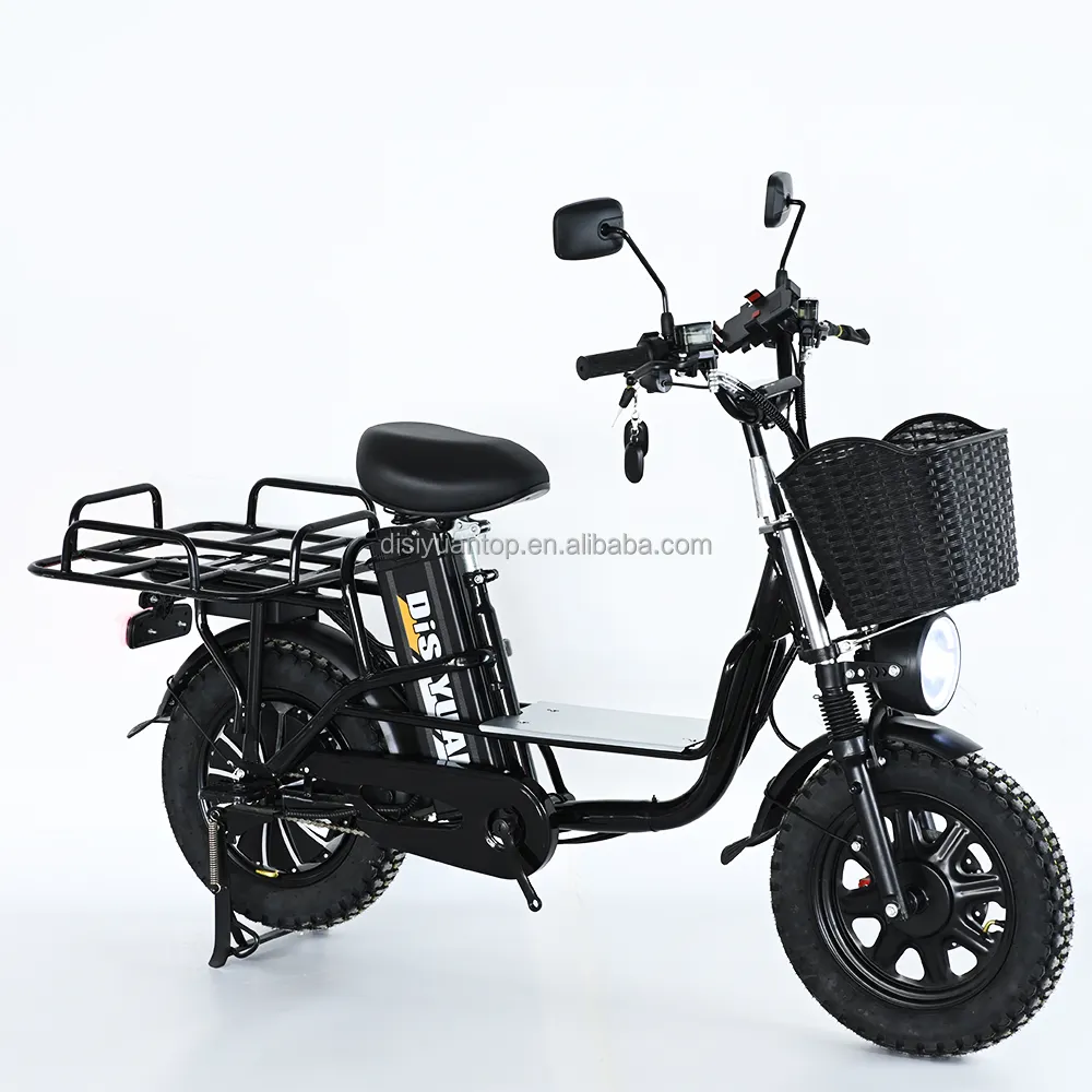 DISIYUAN Factory MONSTER ebike 48v elettr bike 60v 20AH 500w con 16 pollici pneumatico grasso elettrico city cargo bike