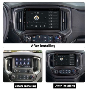 9&quot; Android Car Radio Multimedia Dvd Player Gps Navigation for Chevrolet S10/<strong>Trailblazer</strong> 2017+ Manual AC Support Mirror Link WIFI - Product Image 2
