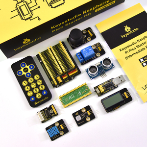 Keyes tudio Raspberry Pi Pico Sensor modul Komplettes Starter Kit Programmieren des Lernkits