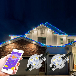 IP67アドレス指定可能24V50mm 12V 2MM DMX RGB RGBWLedドットピクセルポイントモジュールウォールカーテンライト - Product Image 4