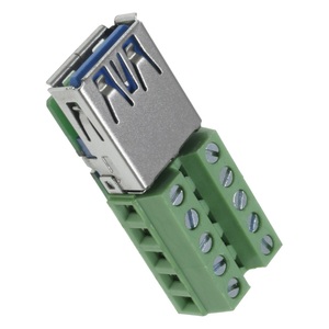 ที่กําหนดเองอะแดปเตอร์เทอร์มินัล USB 3.0 ประเภท A BUCHSE/TERMINAL BLOCK หญิง 10PIN อะแดปเตอร์เทอร์มินัลสําหรับการถ่ายโอนข้อมูล - Product Image 6