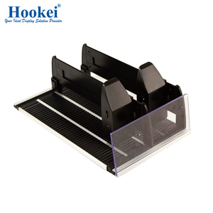 <strong>Automatic</strong> Drink Dispenser Spring <strong>Loaded</strong> Fridge Beverage <strong>Shelf</strong> Pusher Glide Width-adjustable Pusher Slide Rail With Roller <strong>Shelf</strong> - Product Image 6