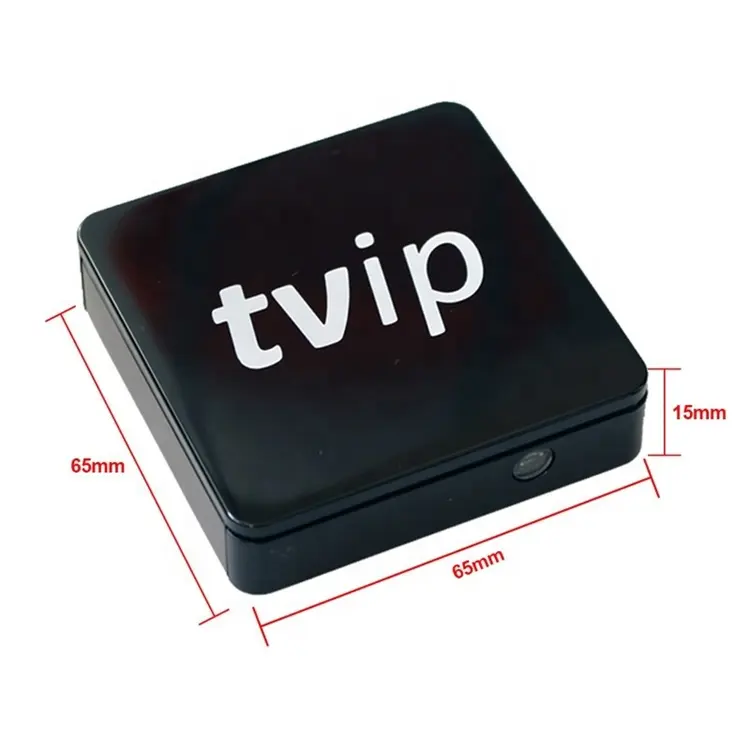 2018 سعر جيد لـ TVIP S805 1G8G لينكس, نظام تشغيل أندرويد ثنائي ، متجر جوجل بلاي tv box مع CE & ISO رباعي النواة TV