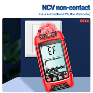 Mini multímetro Digital inteligente portátil con sonda de prueba cables AC/DC voltaje corriente resistencia capacitancia multímetro probador - Product Image 2