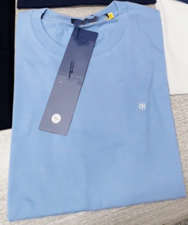 Bleu Klein avec logo RL blanc