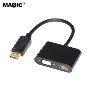 DisplayPort to <strong>HDMI</strong> VGA Adapter DP 1.2 HBR2 to <strong>HDMI</strong> 2.0 (4K 60Hz) or VGA 1080p Converter Dongle DP to <strong>HDMI</strong> VGA Monitor Adapter