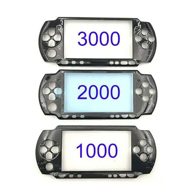 Yedek Shell kılıf için PSP 1000/2000/3000 Faceplate kabuk kapak