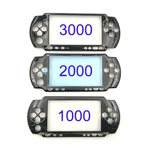 เปลี่ยนกรณีเชลล์สำหรับ PSP 1000/2000/3000ฝาครอบฝาครอบด้านหน้า