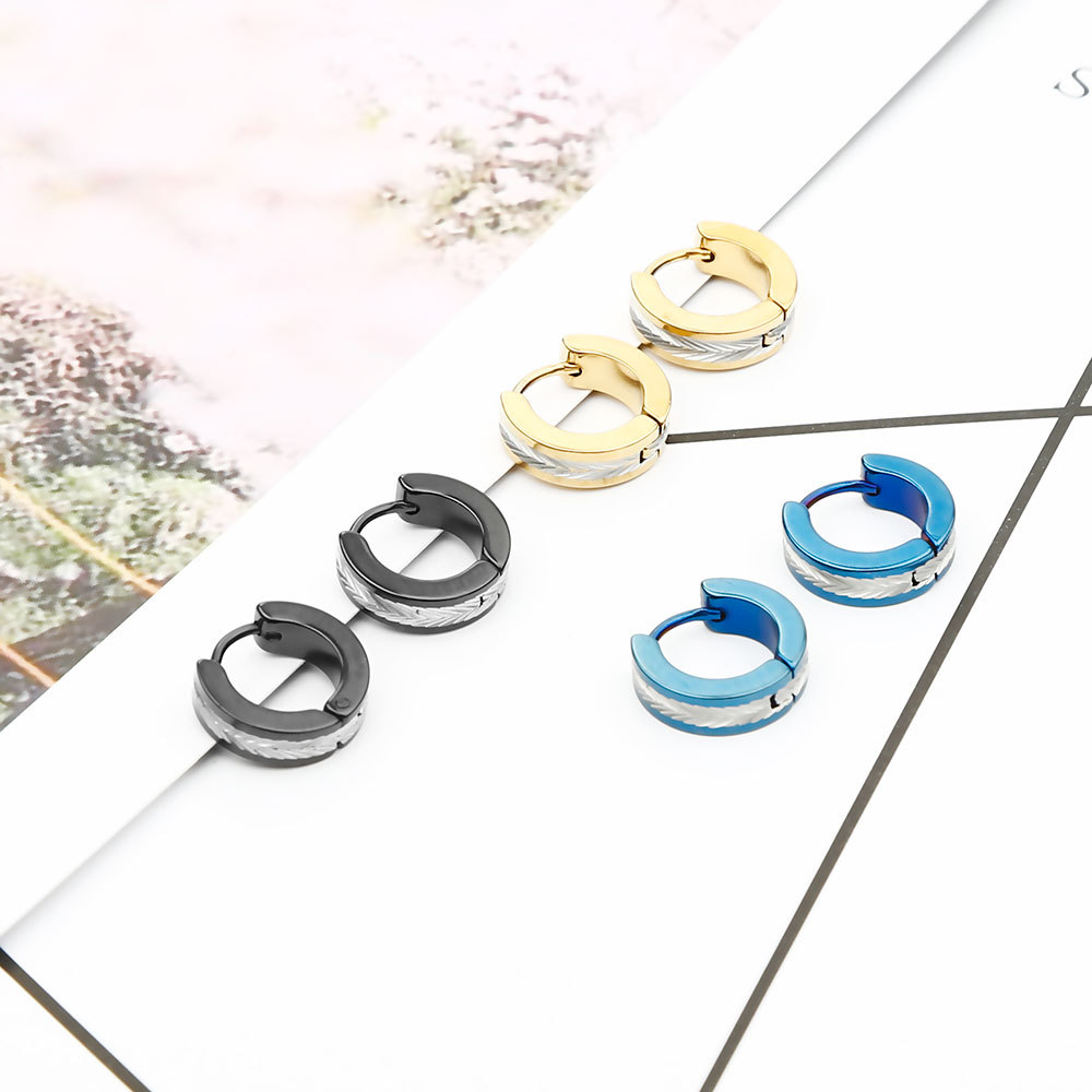 Pendientes azul solo