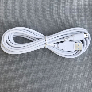 10FT <strong>USB</strong> Charger Cable for Nintendo Wii U Gamepad Remote Controller AC Power Adapter with Charging Function