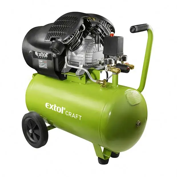 418211 EXTOL China eco dry air compressor equipment 50 litre 220v air compressor for spray painting cars