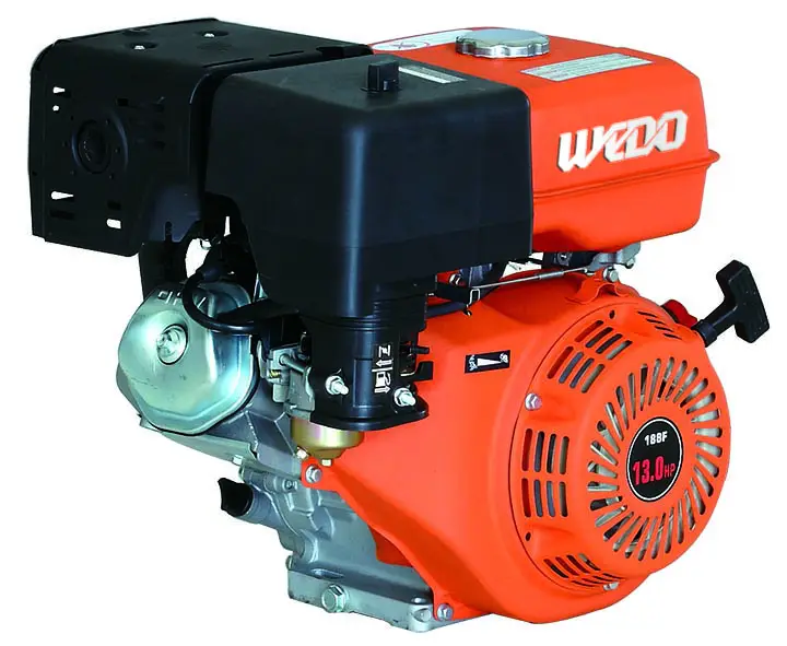 Cuno 6.5 hp 4-tempos motor de cilindro único wd168 motor de gasolina para bomba de água gasolina