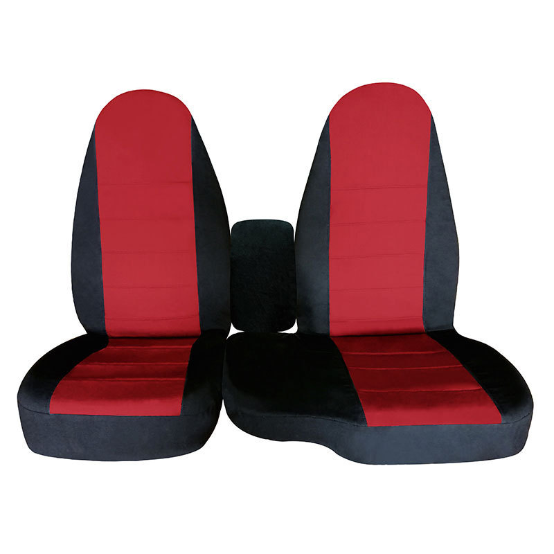 Black and red patchwork