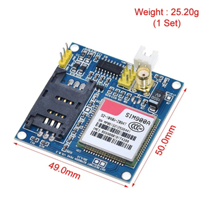Sim900a Sim900 Mini V4.0 Wireless Data Transmission Module Gsm Gprs Board Kit W/antenna C83