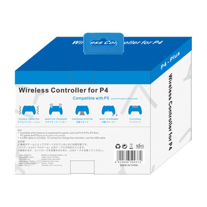 Nuevo producto ps4 controlador inalámbrico Bluetooth con barra de luz/giroscopio de seis ejes/motor de vibración dual/Play Station de pantalla táctil 4