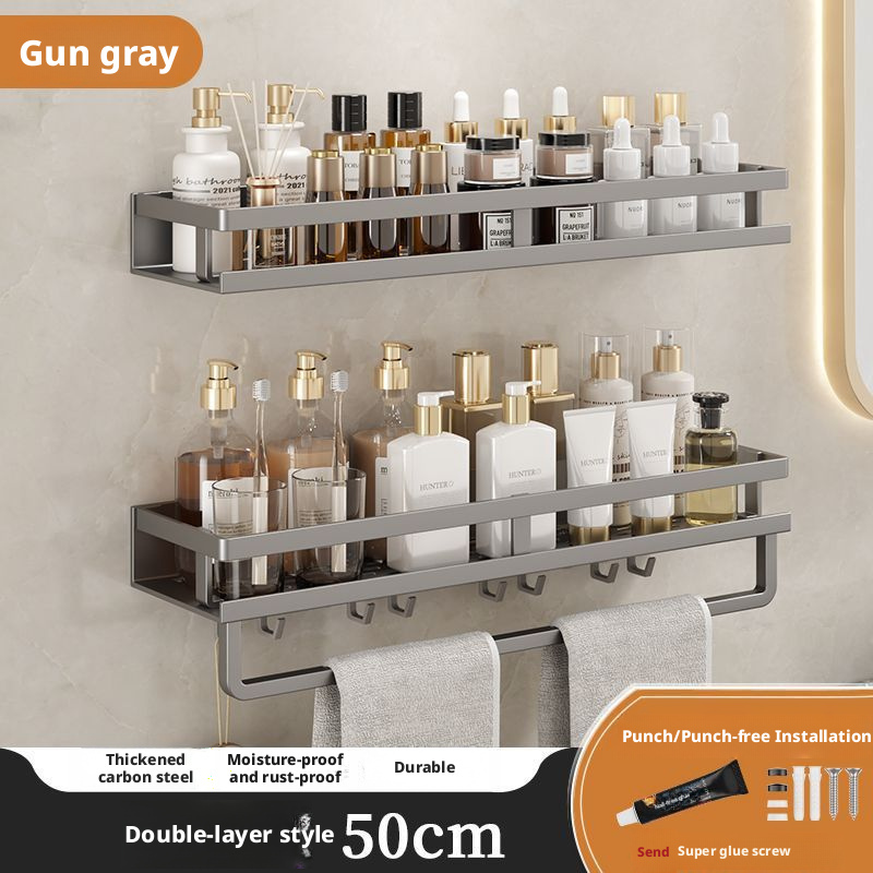 Gris 50cm double couche Avec tige