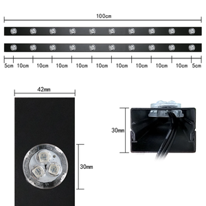 Etop piksel led noktası açık renk ful ev saçak ışık dekoratif ip68 su geçirmez kalıcı piksel soffit aşağı ışık - Product Image 6