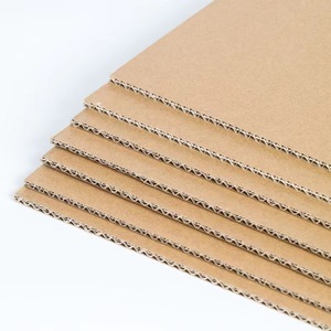 批发各种厚度和尺寸的瓦楞纸板3层5层 - Product Image 1