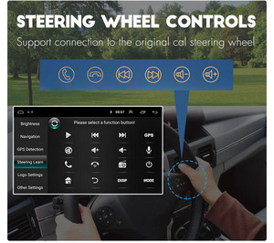 Carplay 9in Android Universal Voice Control navigazione GPS wifi Car MP5 Radio lettore dvd lettore Video Touch Screen - Product Image 4