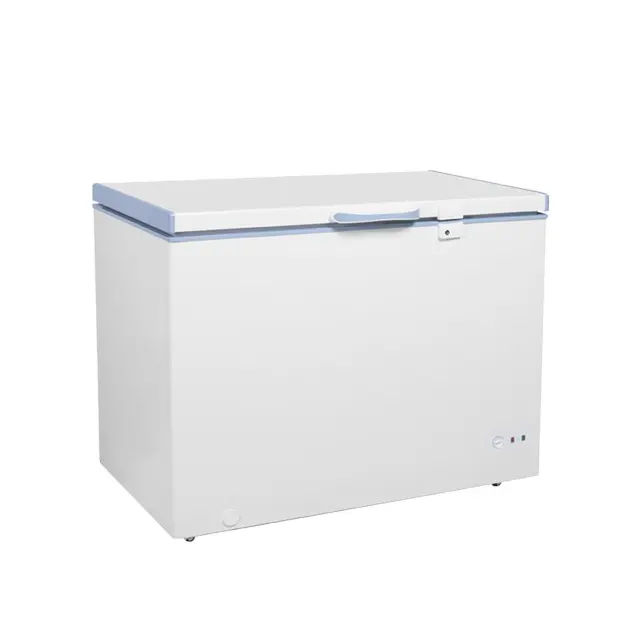 8.9cu ft A+ Hot Sale Commercial Single Open Door Deep Fridge Supermarket Ice Cream Food Chest Freezer