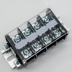 Sced chuyên nghiệp tùy chỉnh đường sắt khối thiết bị đầu cuối với bìa 8 cực PC 19.00 mét 4-20 AWG khối thiết bị đầu cuối kết nối - Product Image 4