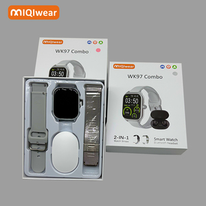 Moda akıllı saat 2024 Relogio Smartwatch earbuds 97 su geçirmez Android akıllı saat iş kulakiçi ile 2 in 1 - Product Image 6