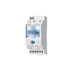 Finder 12.62.8.230.0000 DIN-Schienen-Timer 230 V/DC, 230 V/AC-Wochen programm (940910050269) - Product Image 1