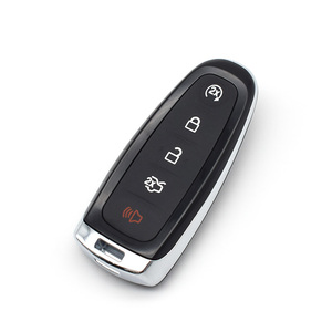 Aftermarket anahtarsız gitmek f-ord 5 düğmeler araba uzaktan anahtar 315mhz 4D63 çip uzaktan oto anahtar acil anahtar ile - Product Image 3