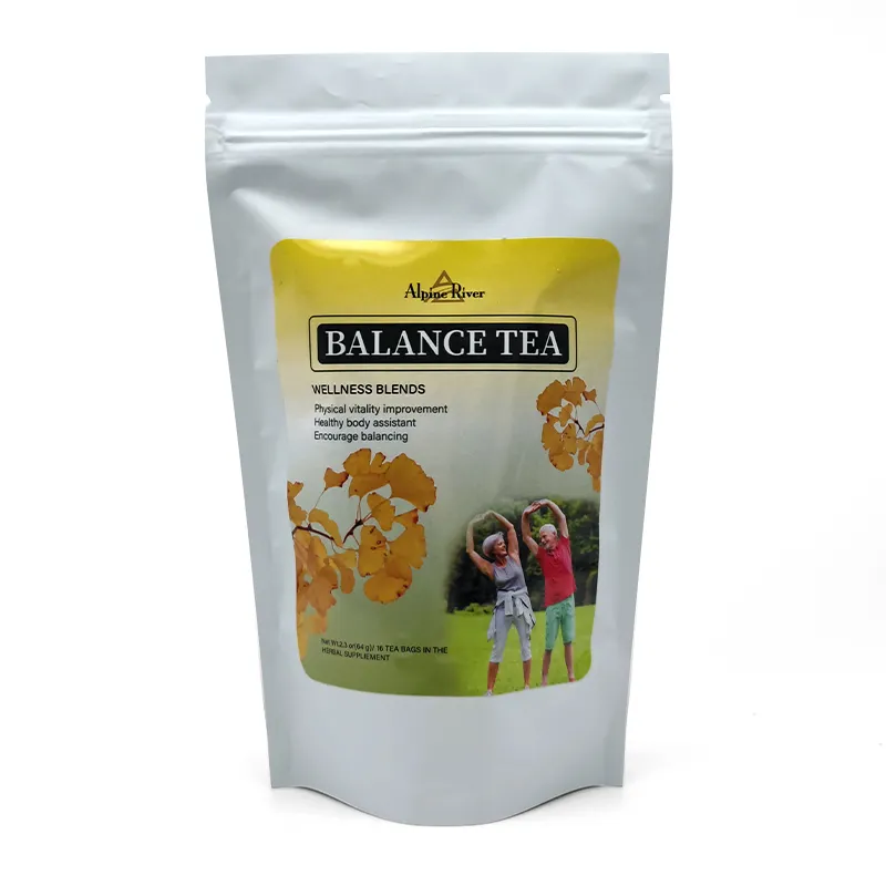 Balance de azúcar en sangre orgánico de té funcional diseñado para regular los niveles de azúcar en sangre Suministro de fábrica Oem