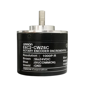 Codificatore ottico incrementale 50mm esterno 6mm albero E6C2-CWZ6C-1000PPR Encoder rotativo NPN - Product Image 1