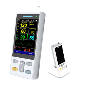 Uso automatico intelligente ospedale domestico animale veterinario multifunzione portatile segni vitali <span class=keywords><strong>Monitor</strong></span> multiparametro per cane gatto - Product Image 4