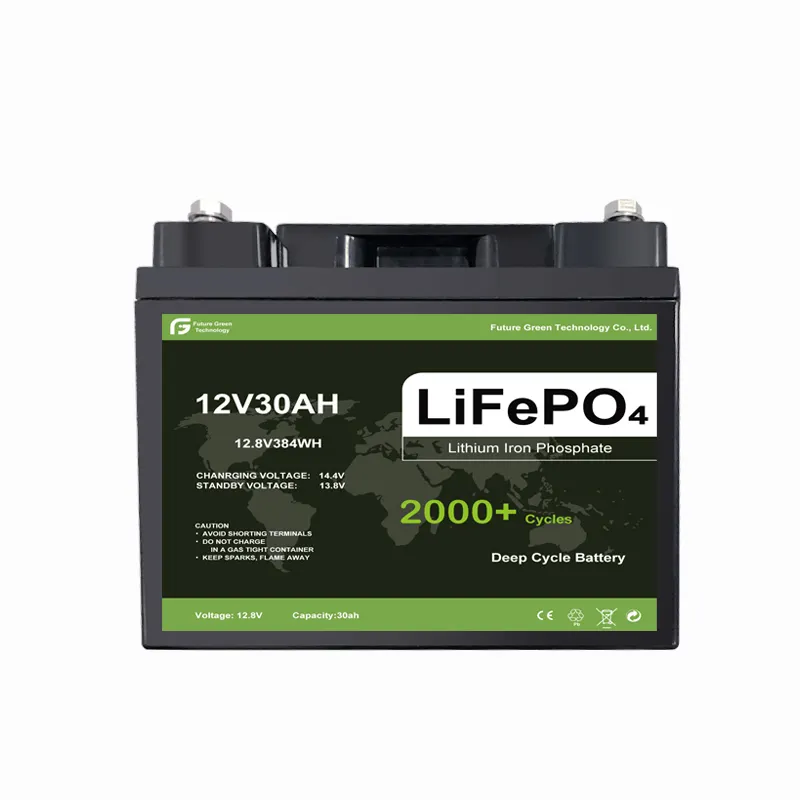 Customized Deep cycle battery 12v 30ah Lifepo4 12V 30Ah lithium ion battery