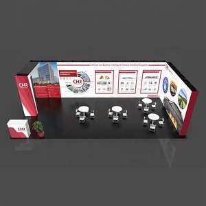 个性化便携式模块化展台柜台天花板横幅商展设备展台 - Product Image 2