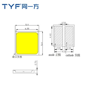 <strong>6V</strong> High Color Rendering Index Ra 80 EMC5050 2700K-6500K Dimmable High Temperature Resistance Strong UV Resistance SMD <strong>LED</strong> - Product Image 4