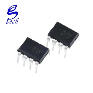 NE555P集積ブロック555タイミング回路タイマーパルス発電機IC新品NE555P - Product Image 5