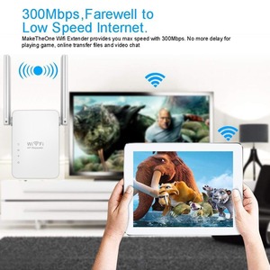 Pix-Liên Kết Không Dây Wifi Repeater Khuếch Đại 300Mbps Wi-Fi Tín Hiệu Mạng Extender Dài Phạm Vi 2.4G Tăng Cường Cho Nhà Văn Phòng - Product Image 2
