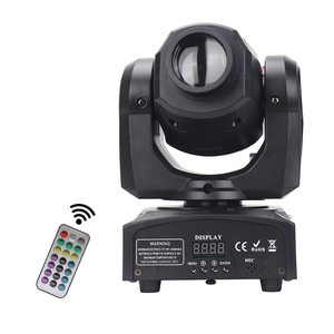 KM-MH11018 Disco Dj Party Lichter 30w gobo <span class=keywords><strong>Led</strong></span> Moving Head Mini Spot mit Fernbedienung