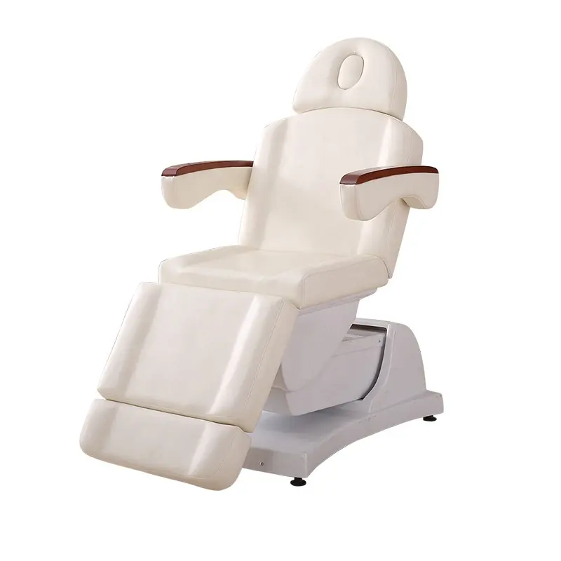 High Quality Luxury White Electric Salon Furniture Therapy Beauty Massage Chair Bed