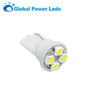 Indicator signal <strong>Led</strong> Light Car Lamp T10 W5w 194 4led signal Car <strong>Led</strong> Bulb Side Light <strong>12V</strong> 24V White Color - Product Image 4