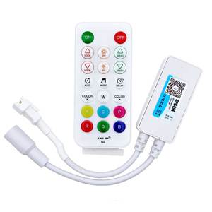 SP648E แถบไฟ LED DC5-24V 3แชนแนล RGB ซิงค์เพลง2.4G RF ไร้สายรีโมตควบคุมด้วยแอป12V แบบใหม่ - Product Image 1